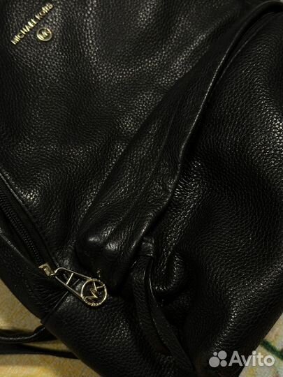 Рюкзак женский кожаный черный