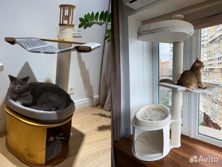 Когтеточка домик для кошки