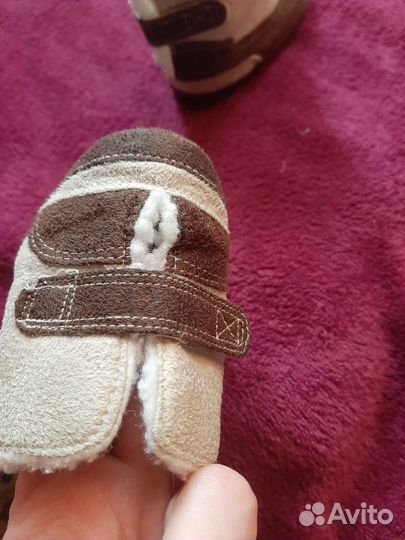 Пинетки mothercare для девочки от 0 до 3мес