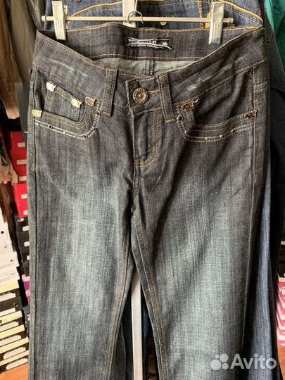 Джинсы женские размер 25.26 черные