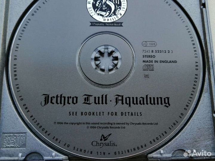 Jethro tull CD Aqualung