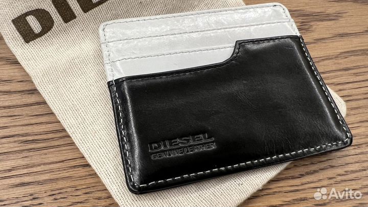 Картхолдер Diesel из натуральной кожи - оригинал