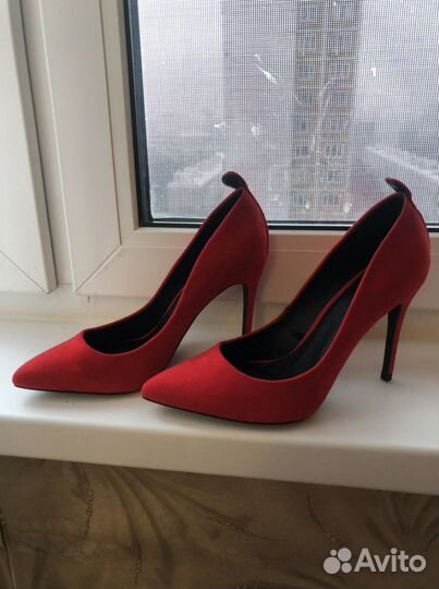 Туфли красные новые р 37