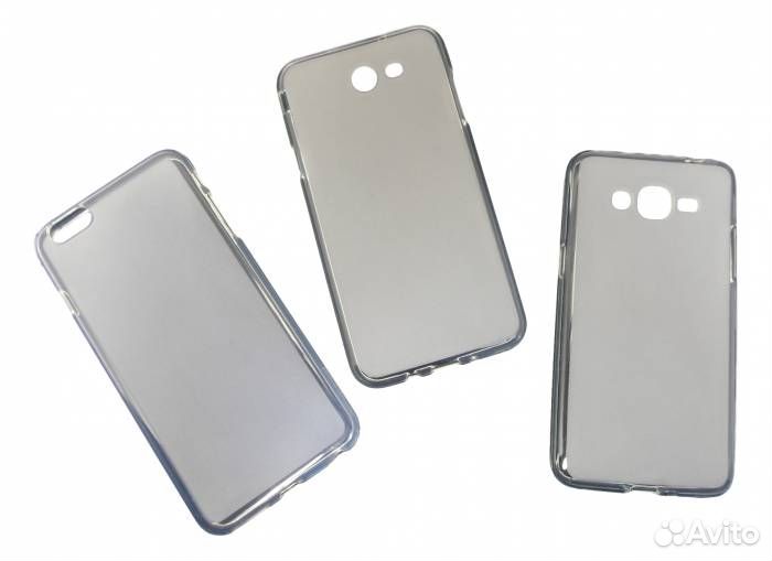 Силиконовый чехол ультратонкий матовый для Samsung