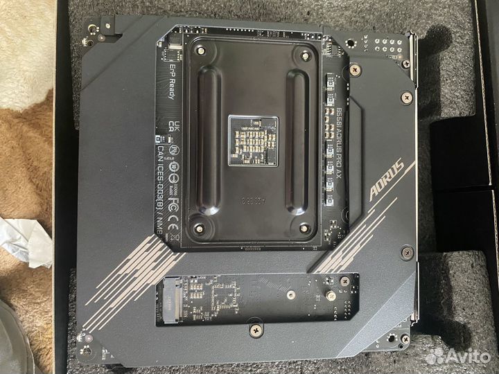 Материнская плата Gigabyte b550i aorus pro ax