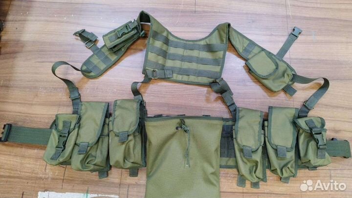 Разгрузка рпс тактическая армейская поясная олива