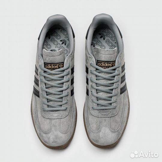 Кроссовки Adidas Spezial Grey Black Str