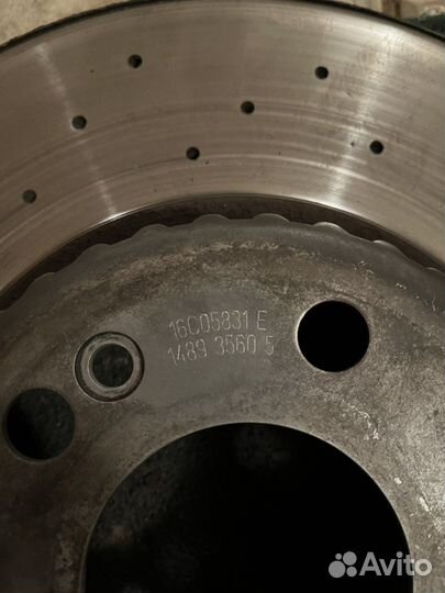 Тормозные диски перед Mercedes w205 (2020)