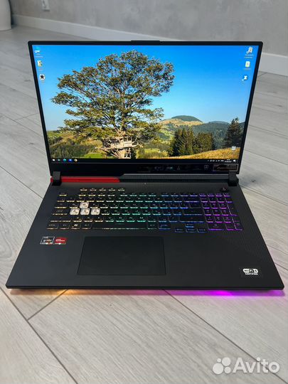 Игровой ноутбук asus rog strix g17