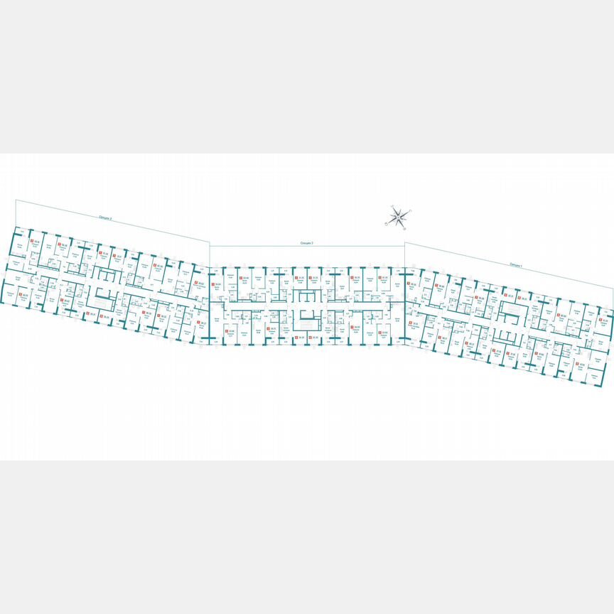 3-к. квартира, 67,2 м², 10/18 эт.
