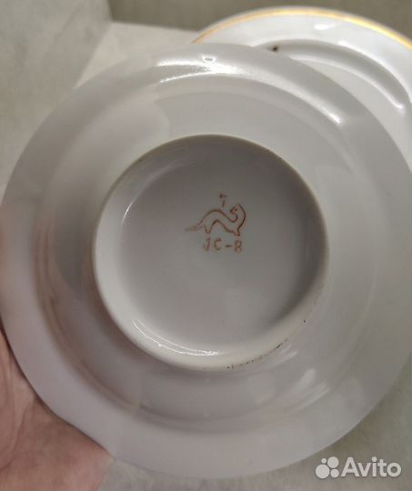 Набор тарелок Хайтинского фарфорового завода