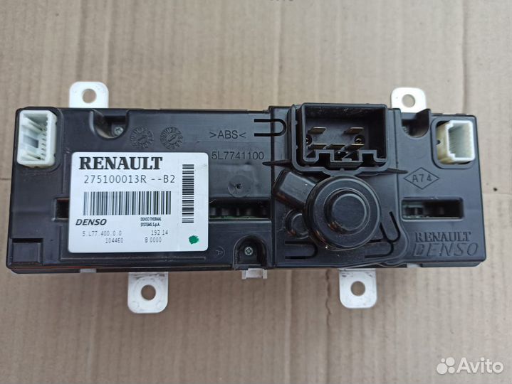 Блок управления отопителем Renault Master 3