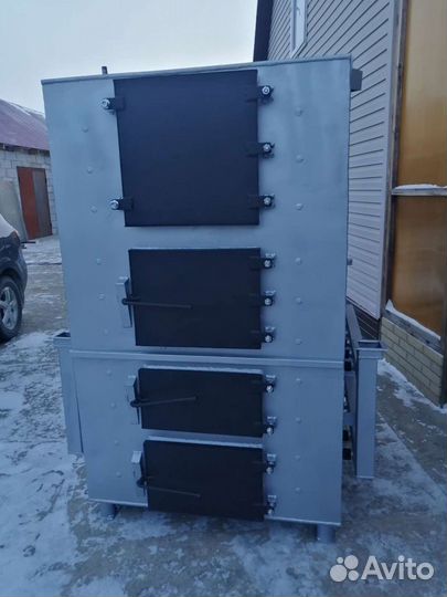 Котёл длительного горения твердотопливный 300 кВт