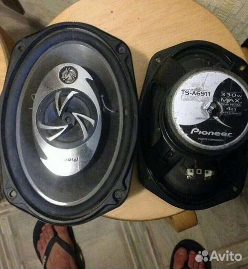 Колонки пионер овалы