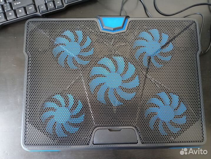 Подставка с охлаждением и подсветкой для ноутбука