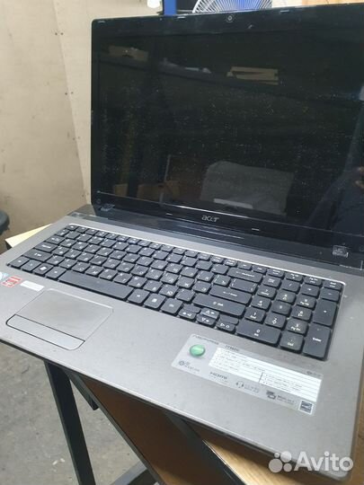 Ноутбук 17 дюймов Acer Aspire 7750ZG