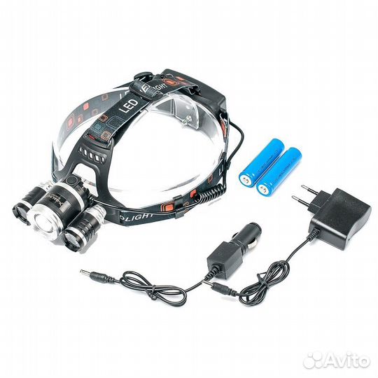 Налобный фонарь Boruit RJ-3001