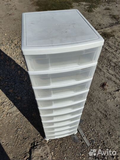 Ящик пластиковый выдвижной