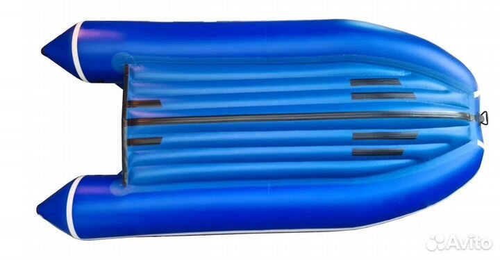 Лодка Annkor 350R нднд Лайт; бело-синяя