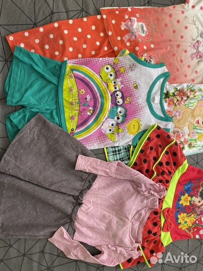 Вещи пакетом на девочку 92 98