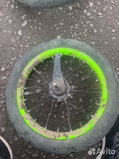 Колесо и рама