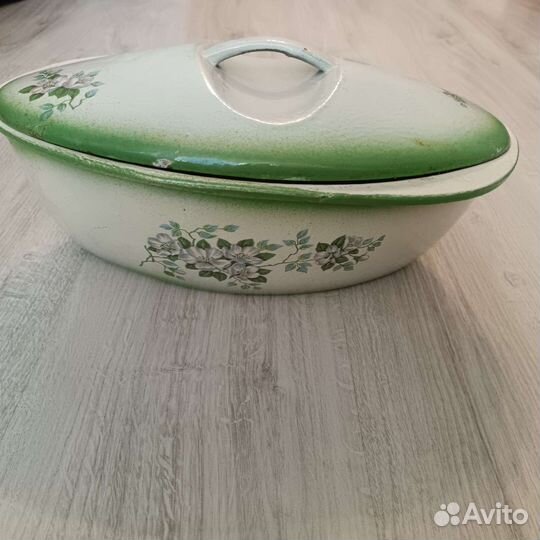 Гусятница чугунная СССР