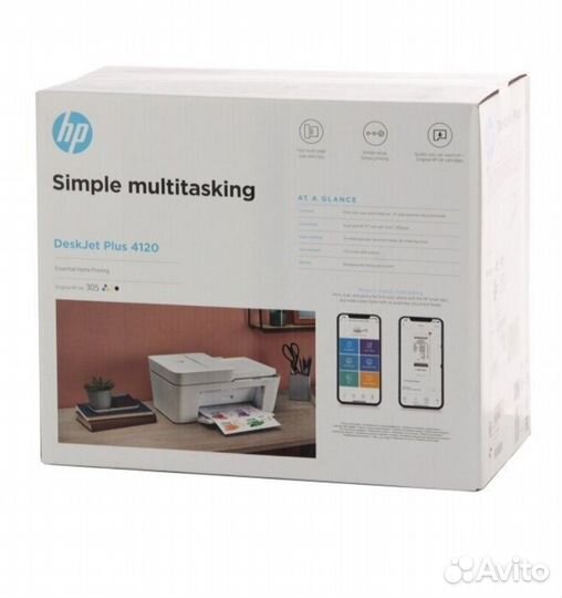 Цветное мфу HP DeskJet 4120