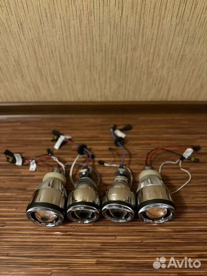 Биксеноновые линзы мoto mini 331 universal 2.2