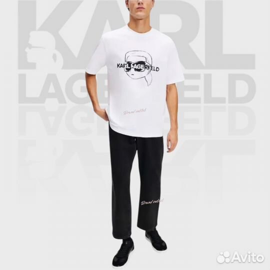 Новая футболка karl lagerfeld оригинал