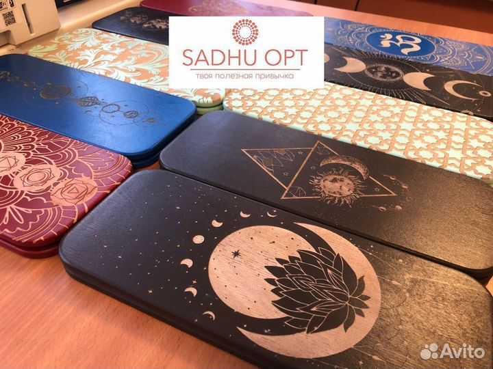 Доска садху с медными гвоздями