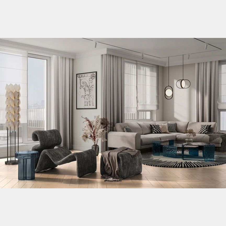 3-к. квартира, 69,4 м², 8/16 эт.