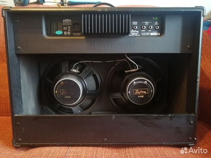 Гитарный комбоусилитель kustom kg100fx212