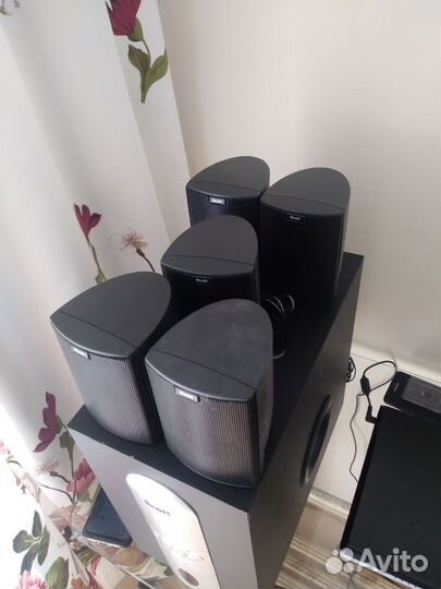Акустические колонки с сабвуфером