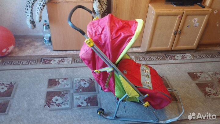 Коляска санки