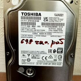 HDD 1 tb toshiba