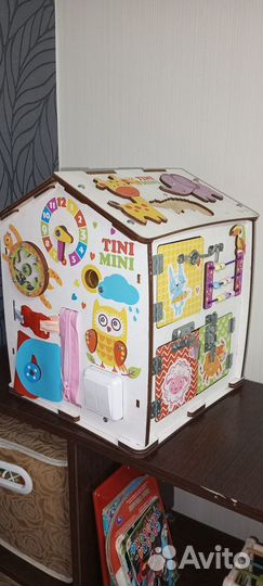 Бизиборд домик большой