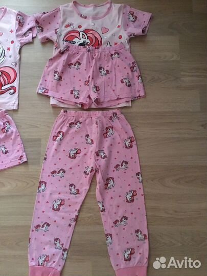 Пижамы для девочки 110