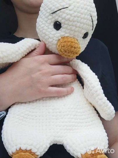 Вязаные игрушки Гусь