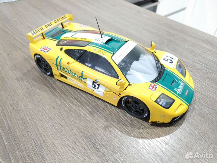 Коллекционная модель McLaren F1 GTR