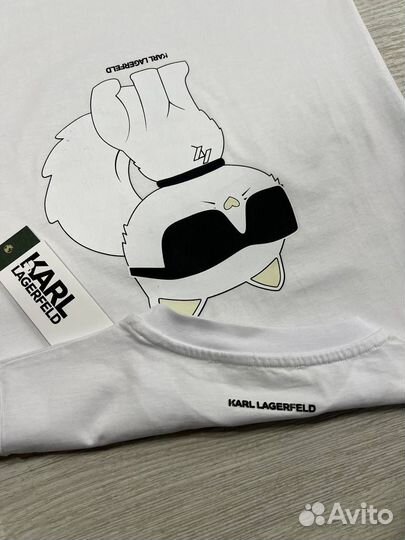 Футболка karl lagerfeld женская