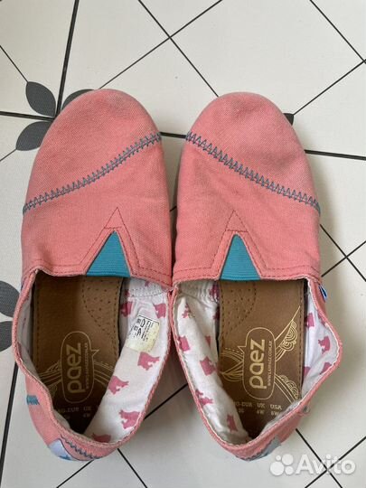 Эспадрильи paez и кеды h&m 36