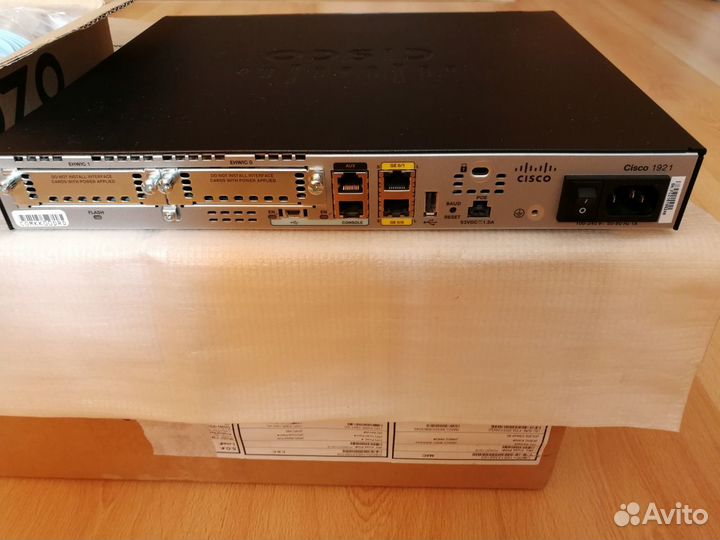 Маршрутизатор Cisco 1921-K9