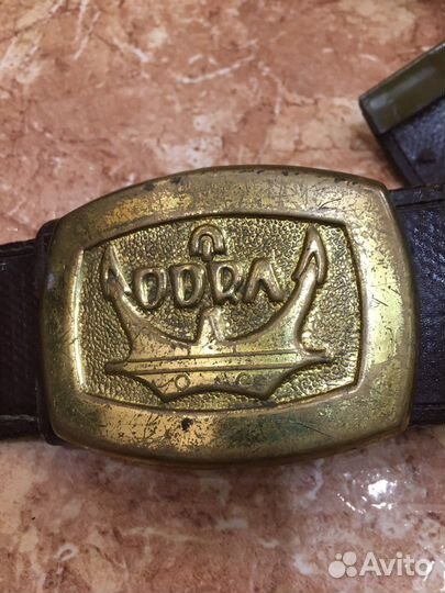 Винтажный ремень вмф Польша odra