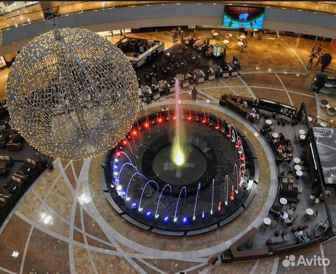 Фонтан для торгового центра