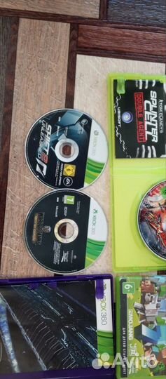 Диски на xbox 360 лицензия Лот