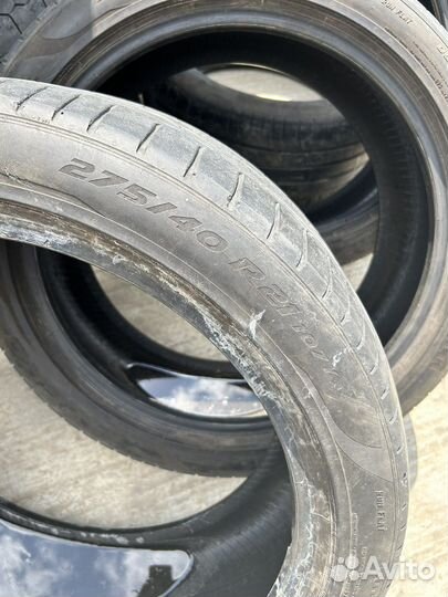 Pirelli P Zero 275/40 R21 и 315/35 R21 111Y