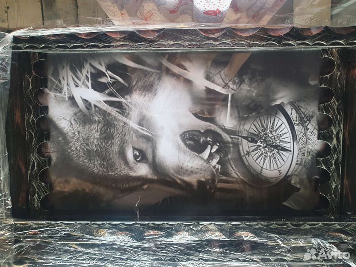 Нарды закалённое стекло