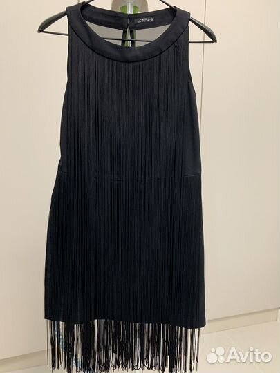 Платье с бахромой