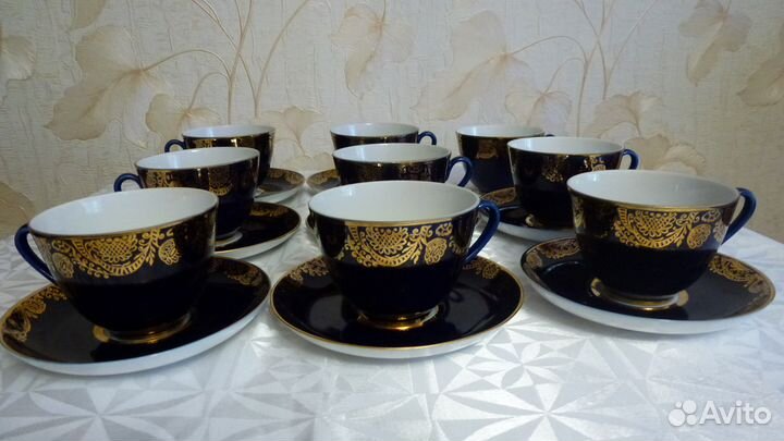 Чайные пары фарфор лфз СССР