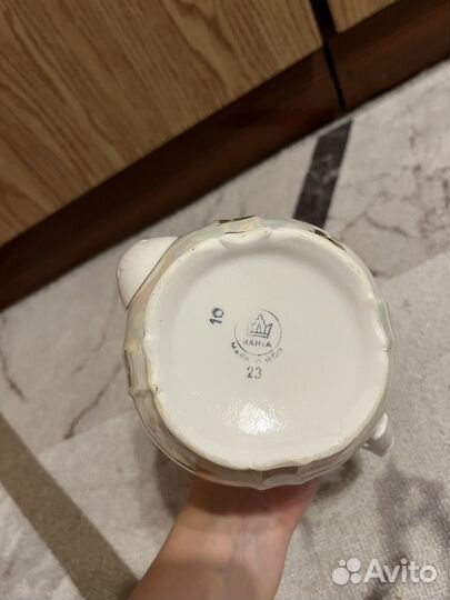 Чайник,вазочки,молочник(ГДР,ссср)